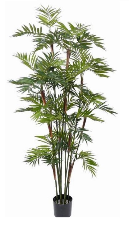 Artificial chamaedorea palm tree