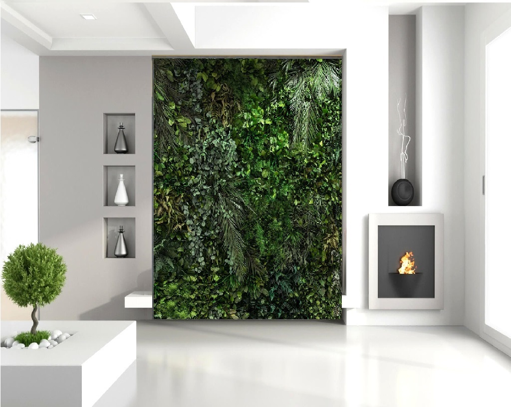 Preserved green wall